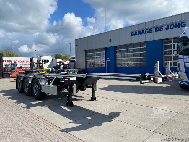 Transportul de containere D-TEC FLEXITRAILER FT-LS-S / 3x Extendable / 1x Lift ...