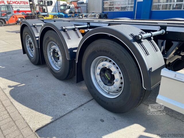 Transportul de containere D-TEC FLEXITRAILER FT-LS-S / 3x Extendable / 1x Lift ...