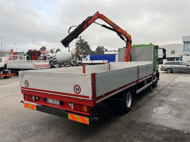 Vaste opbouw met kraan Iveco Eurocargo 120e25