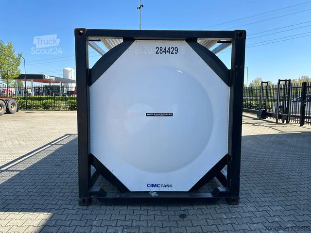 Conteneur-citerne CIMC 20FT ISO /  25.020L / 1 comp. / L4BN / UN Porta...