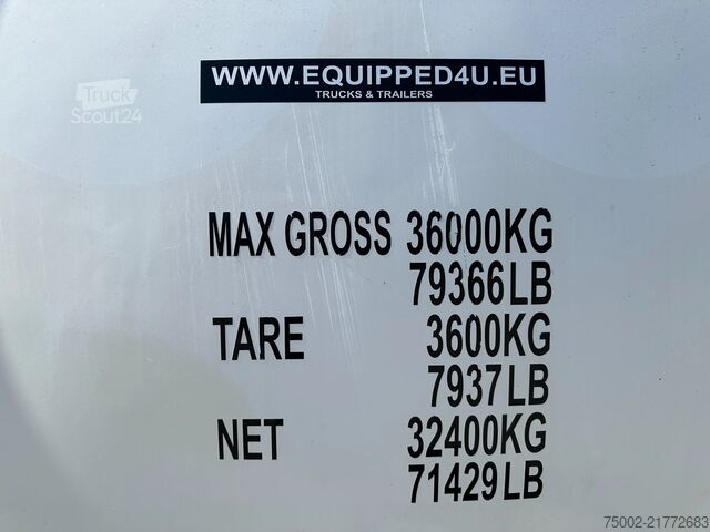 Conteneur-citerne CIMC 20FT ISO /  25.020L / 1 comp. / L4BN / UN Porta...