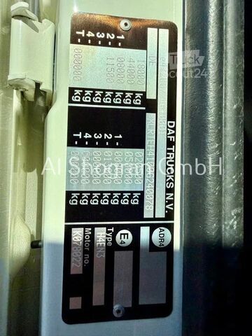 Standard-SZM DAF XF 450 / SpaceCab / Voll Luft / Euro 6
