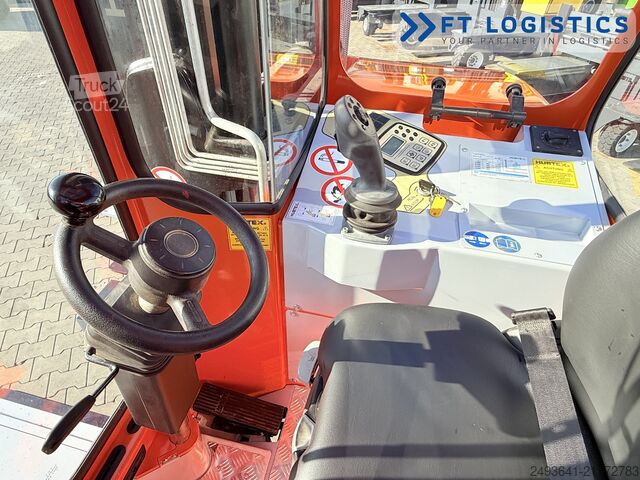 Wózek widłowy czterokierunkowy Hubtex DQ45G DUPLEX 5000 FORK-POSITIONER CABIN