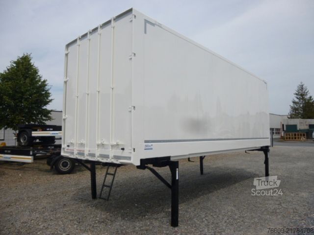 Reboque de carroçaria intercambiável KRONE Heck hohe Portaltüren