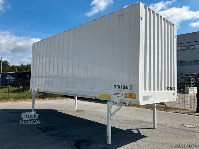 Reboque de carroçaria intercambiável KRONE Wechselbrücke Koffer