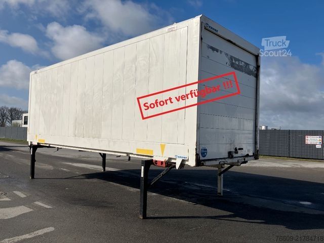 Remolque con caja móvil KRONE Wechselbrücke Koffer