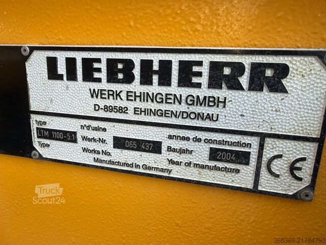 Mobilkran Liebherr LTM 1100-5.1