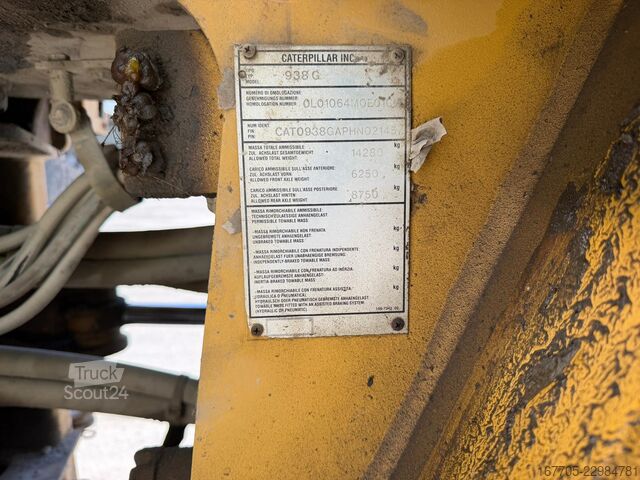 Cargadora de ruedas Caterpillar 938G