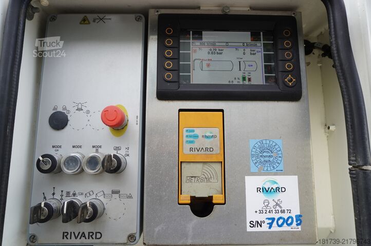цистерна за течни торове MAN TGS 26.360 E6 / RIVARD sewage cleaner