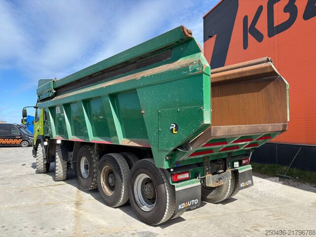 Ανατρεπόμενο φορτηγό Volvo FMX 540 10x4/6 RETARDER / BOX L=6888 mm