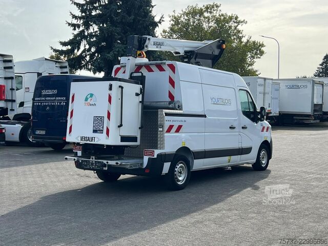 Teherautóra szerelt munkaállvány Renault Master  Versalift VDTL 14m 2 Per.Korb Nur 41h