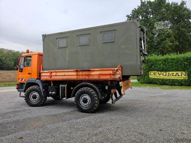 MAN L2000 4x4 10.220 + Army Shelter container MAN L2000 4x4 10.220 + Army Shelter container