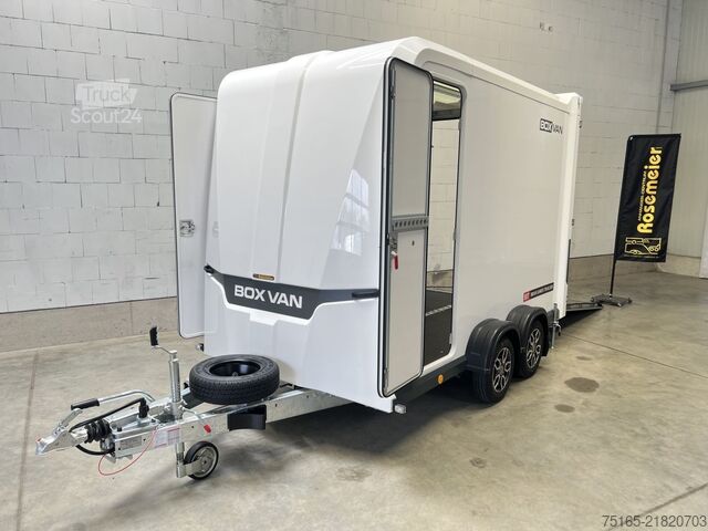 Rimorchio a cassetta Brian James Box Van 600-3016-27-2-12-W Kofferanhänger