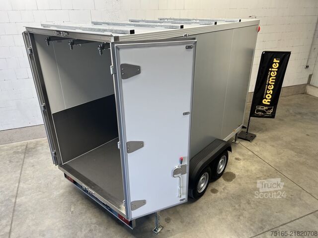 Hladilne prikolice in zamrzovalne prikolice UNSINN UKT 0C 3617 - 3 Rohrbahnen Kühlanhänger