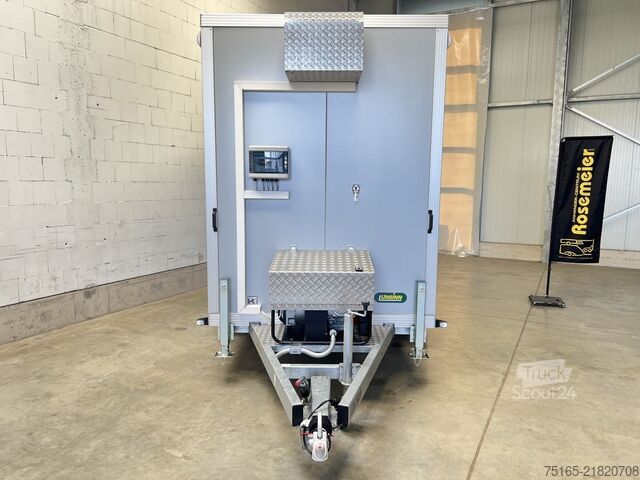 Hladilne prikolice in zamrzovalne prikolice UNSINN UKT 0C 3617 - 3 Rohrbahnen Kühlanhänger