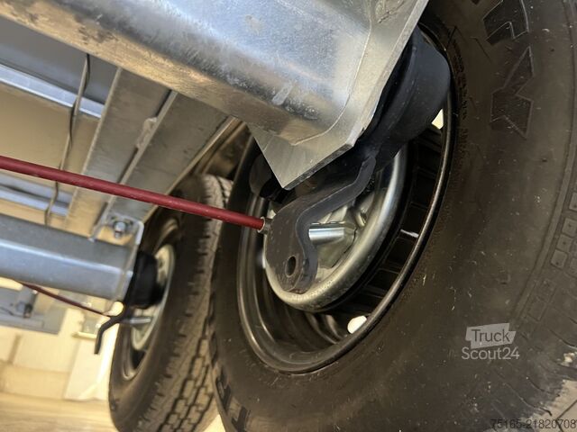 Hladilne prikolice in zamrzovalne prikolice UNSINN UKT 0C 3617 - 3 Rohrbahnen Kühlanhänger