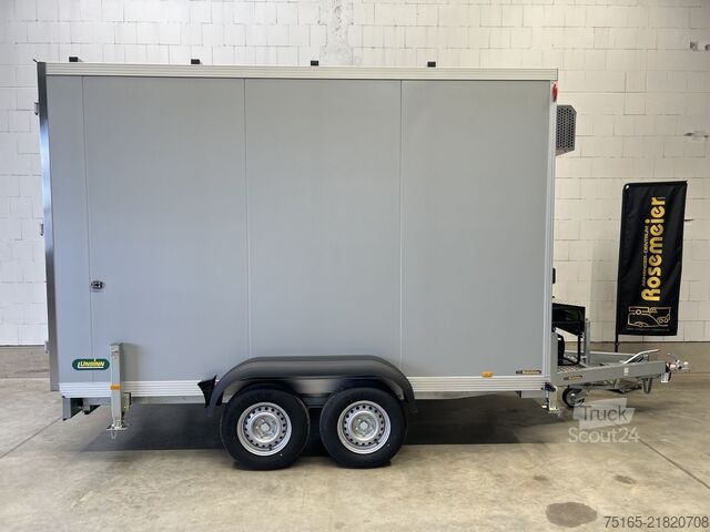 Hladilne prikolice in zamrzovalne prikolice UNSINN UKT 0C 3617 - 3 Rohrbahnen Kühlanhänger