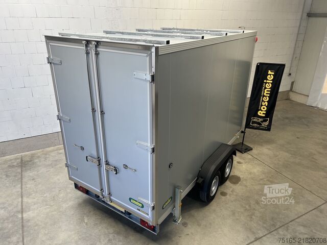 Hladilne prikolice in zamrzovalne prikolice UNSINN UKT 0C 3617 - 3 Rohrbahnen Kühlanhänger