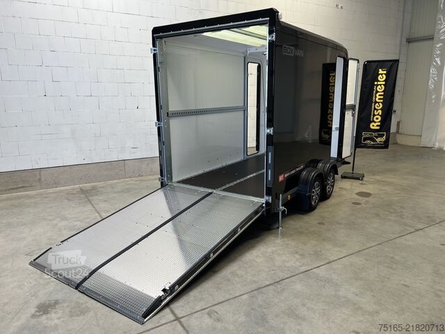 Rimorchio a cassetta Brian James Box Van 600-3016-27-2-12-B Kofferanhänger