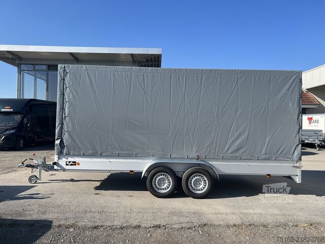 Kastes piekabe KOCH 200.500.26 Kastenanhänger gebremst