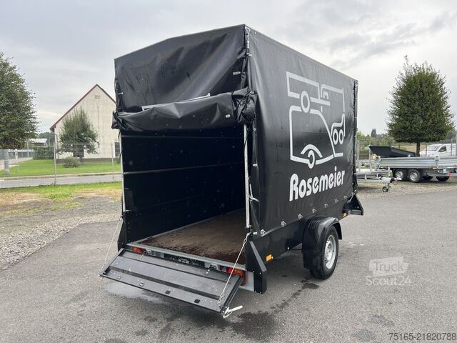 Kastes piekabe Rosemeier VE Spectrum C 13.30 Plane Kastenanhänger gebremst