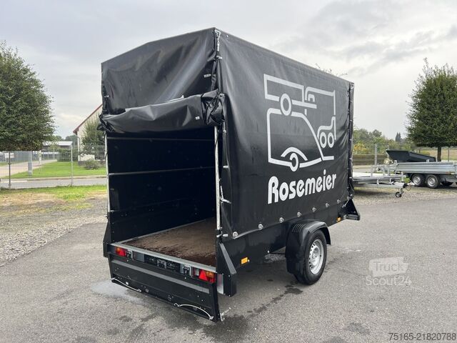 Kastes piekabe Rosemeier VE Spectrum C 13.30 Plane Kastenanhänger gebremst