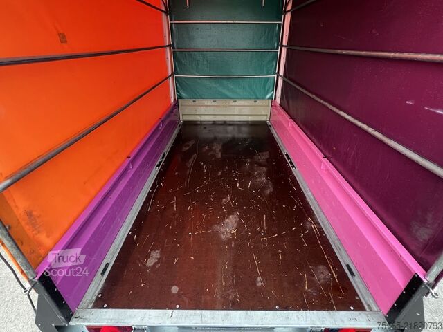 Kassehenger Rosemeier VE Spectrum C 13.30 mit Plane Kastenanhänger gebrem