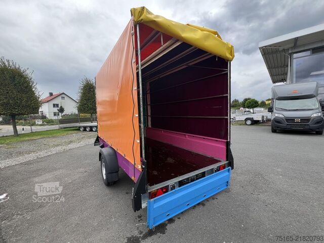 Kassehenger Rosemeier VE Spectrum C 13.30 mit Plane Kastenanhänger gebrem