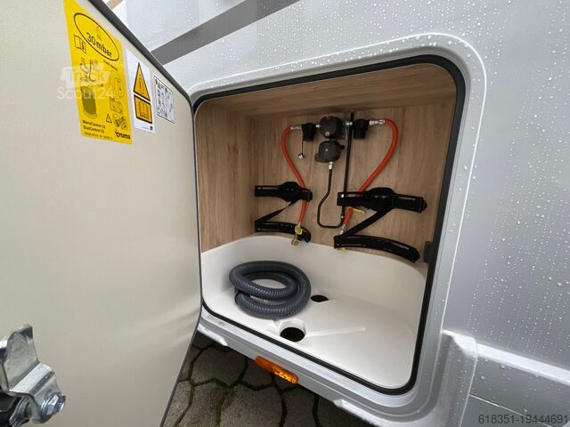 Camping-car semi-intégré EURA MOBIL PROFILA RS 675 SB MAXI 4.25 t, Fahrradträger