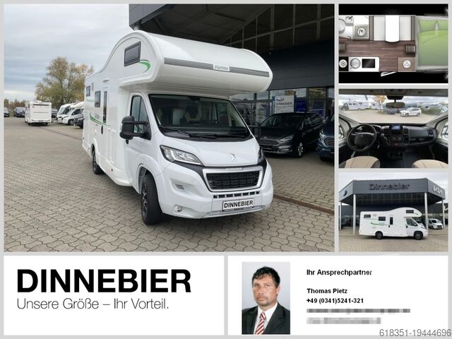 Alkoof camper FORSTER A 699 DVB, Fahrradträger, Markise, Dachklima