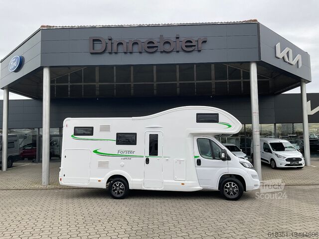 Alkoof camper FORSTER A 699 DVB, Fahrradträger, Markise, Dachklima