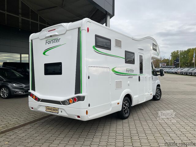 Alkoof camper FORSTER A 699 DVB, Fahrradträger, Markise, Dachklima