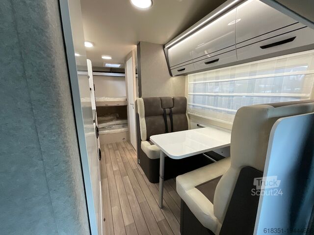 Alkoof camper FORSTER A 699 DVB, Fahrradträger, Markise, Dachklima