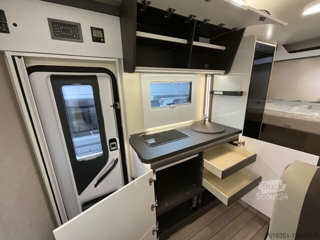 Alkoof camper FORSTER A 699 DVB, Fahrradträger, Markise, Dachklima