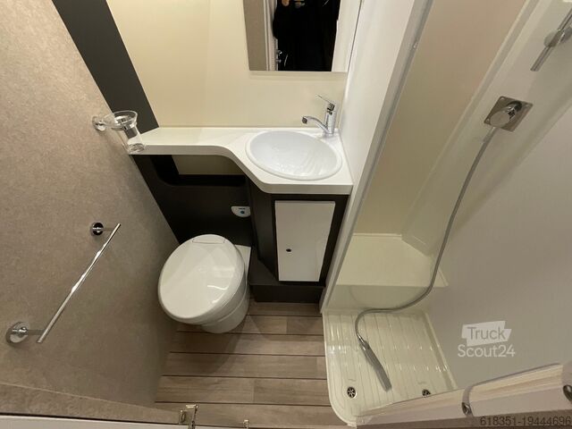 Alkoof camper FORSTER A 699 DVB, Fahrradträger, Markise, Dachklima