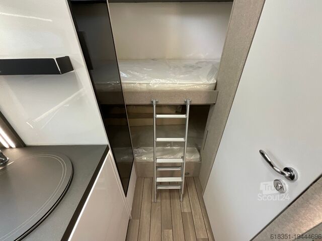 Alkoof camper FORSTER A 699 DVB, Fahrradträger, Markise, Dachklima