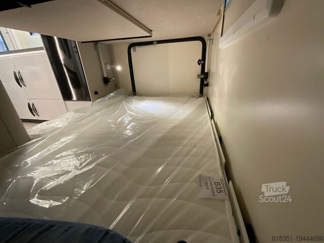 Alkoof camper FORSTER A 699 DVB, Fahrradträger, Markise, Dachklima