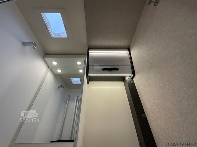 Alkoof camper FORSTER A 699 EB, Fahrradträger, Markise, Dachklima