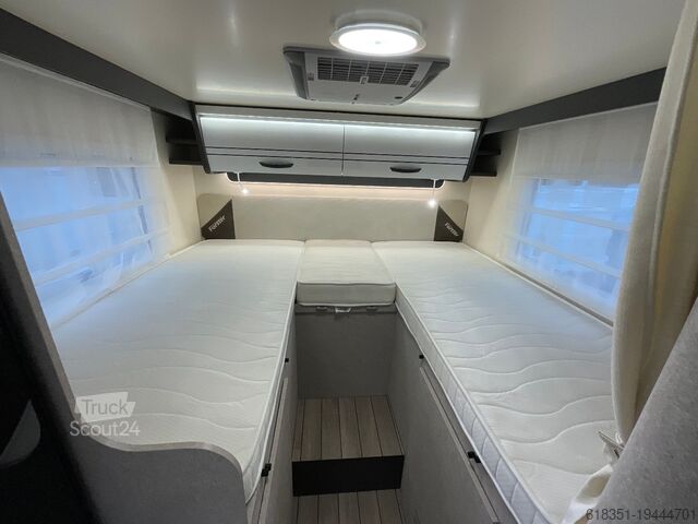 Alkoof camper FORSTER A 699 EB, Fahrradträger, Markise, Dachklima