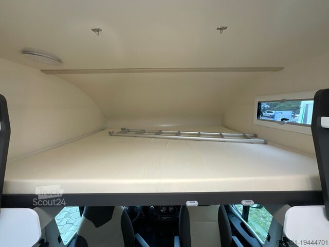 Alkoof camper FORSTER A 699 EB, Fahrradträger, Markise, Dachklima