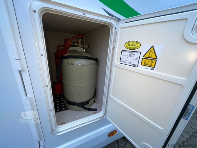 Alkoven Wohnmobil FORSTER A 699 EB, Fahrradträger, Markise, Dachklima