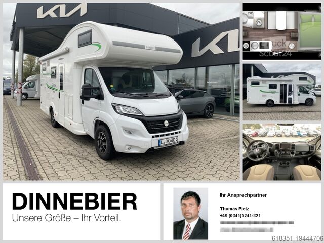 Alkoof camper FORSTER A 699 DVB, Dachklima, Markise, Fahrradträger