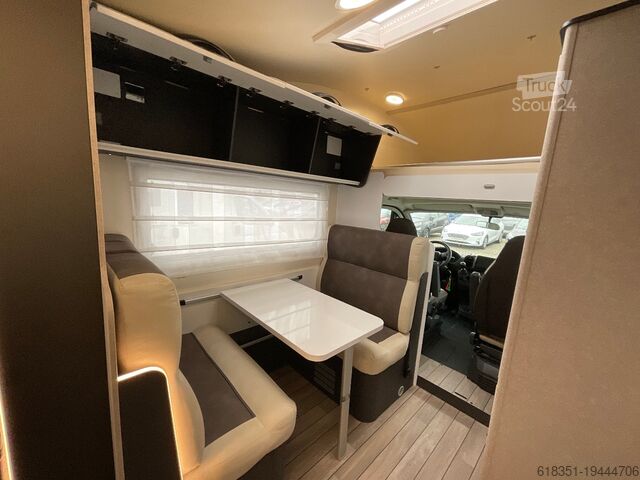 Alkoof camper FORSTER A 699 DVB, Dachklima, Markise, Fahrradträger