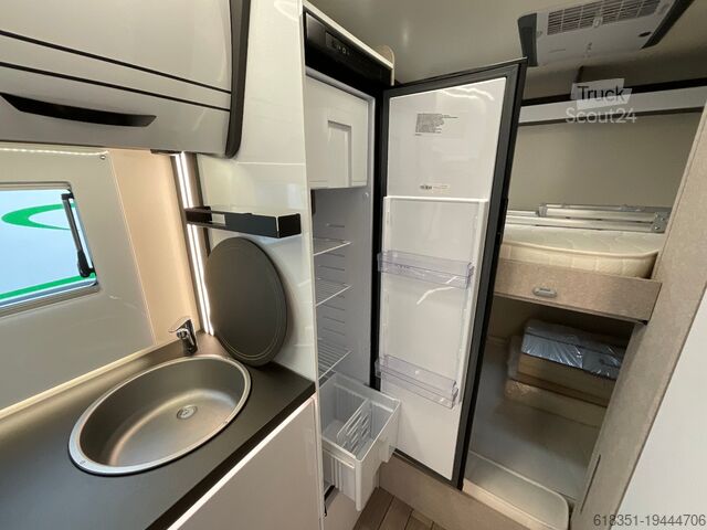 Alkoof camper FORSTER A 699 DVB, Dachklima, Markise, Fahrradträger