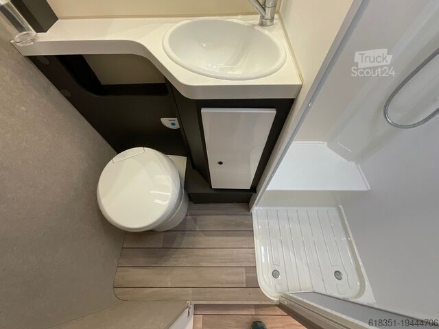 Alkoof camper FORSTER A 699 DVB, Dachklima, Markise, Fahrradträger