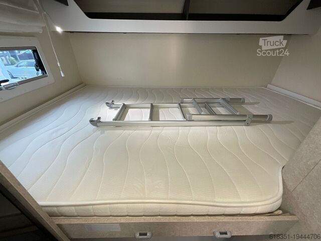 Alkoof camper FORSTER A 699 DVB, Dachklima, Markise, Fahrradträger