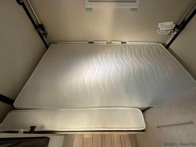 Alkoof camper FORSTER A 699 DVB, Dachklima, Markise, Fahrradträger