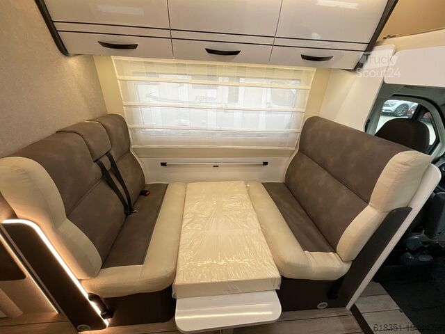 Alkoof camper FORSTER A 699 DVB, Dachklima, Markise, Fahrradträger