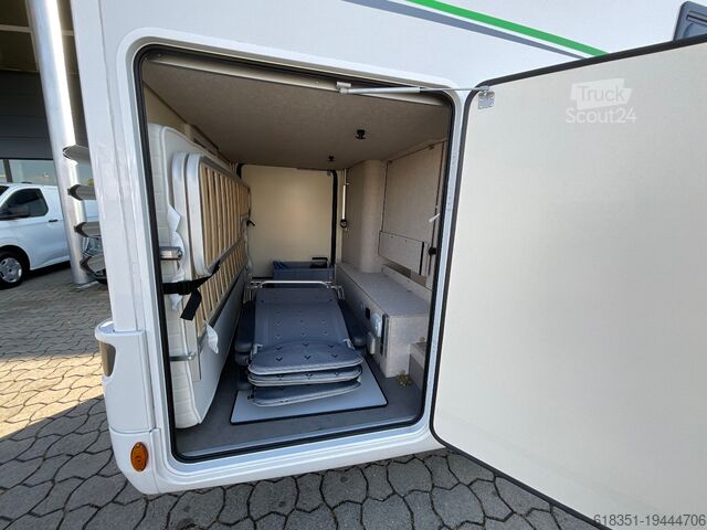 Alkoof camper FORSTER A 699 DVB, Dachklima, Markise, Fahrradträger