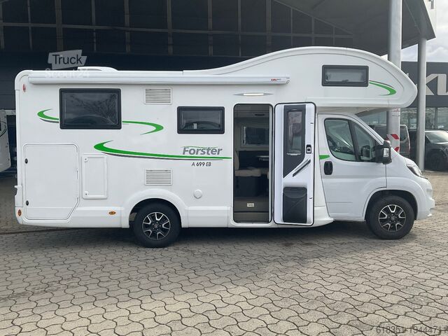 Alkoof camper FORSTER A 699 EB, Radio mit Navi, Markise, Dachklima